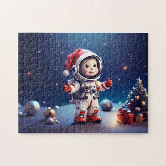 Cosmic Christmas Explorer Legpuzzel (Horizontaal)