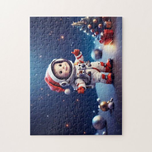 Cosmic Christmas Explorer Legpuzzel (Verticaal)