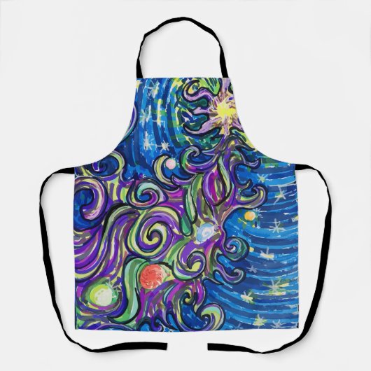 Cosmic Christmas Tree Schort (Voorkant)