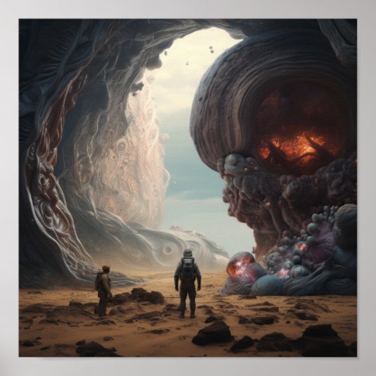 Cosmic Chronicles: Een Stellar Journey met NASA's Poster (Voorkant)