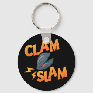 Cosmic Clam Slam Sleutelhanger