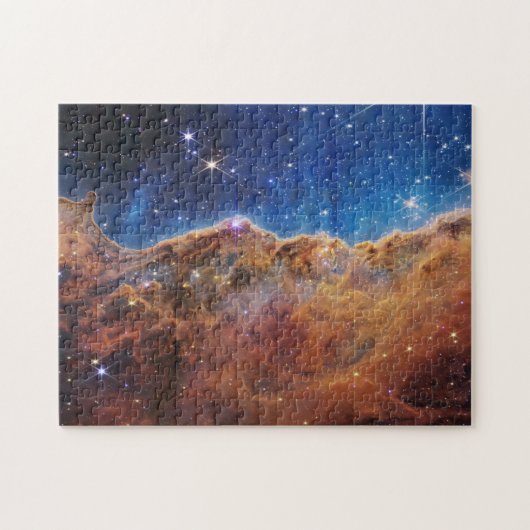 Cosmic Cliffs Carina Nebula James Webb Telescope Legpuzzel (Horizontaal)