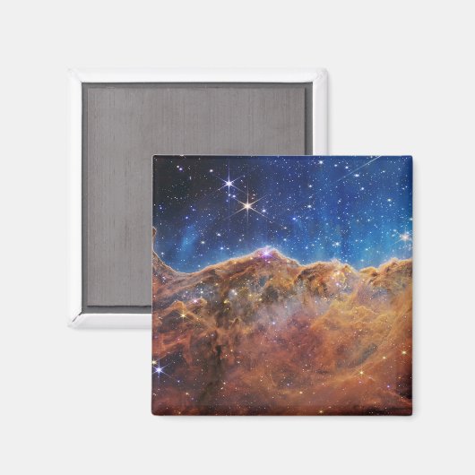 Cosmic Cliffs Carina Nebula James Webb Telescope Magneet (Voorkant / Achterkant)