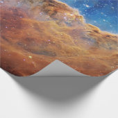 Cosmic Cliffs Carina Nebula Space Webb Telescope Cadeaupapier (Hoek)