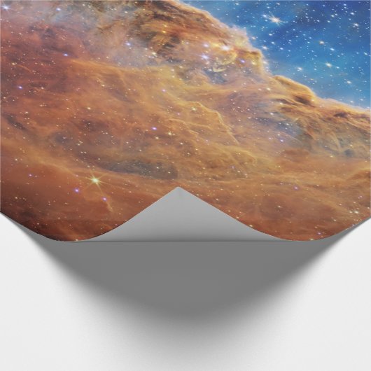 Cosmic Cliffs Carina Nebula Space Webb Telescope Cadeaupapier (Hoek)
