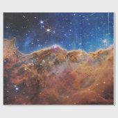 Cosmic Cliffs Carina Nebula Space Webb Telescope Cadeaupapier (Vlak)