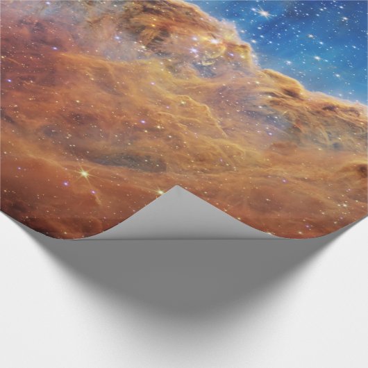 Cosmic Cliffs Carina Nebula Space Webb Telescope Cadeaupapier (Hoek)