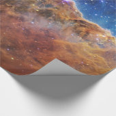 Cosmic Cliffs Carina Nebula Space Webb Telescope Cadeaupapier (Hoek)