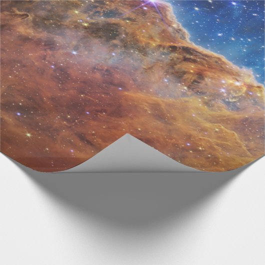 Cosmic Cliffs Carina Nebula Space Webb Telescope Cadeaupapier (Hoek)