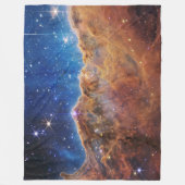 Cosmic Cliffs Carina Nebula Space Webb Telescope Fleece Deken (Voorkant)