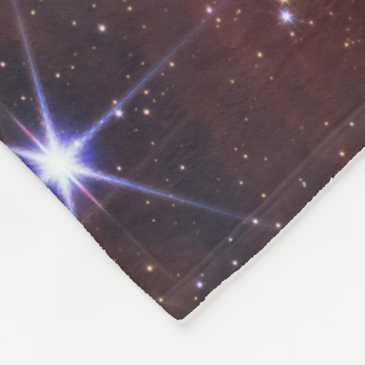 Cosmic Cliffs Carina Nebula Space Webb Telescope Fleece Deken (Hoek)