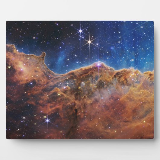 Cosmic Cliffs Carina Nebula Space Webb Telescope Fotoplaat (Voorkant)