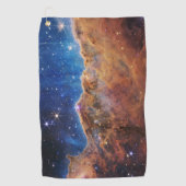 Cosmic Cliffs Carina Nebula Space Webb Telescope Golfhanddoek (Voorkant)