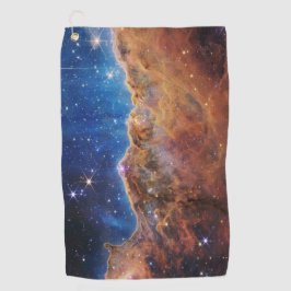 Cosmic Cliffs Carina Nebula Space Webb Telescope Golfhanddoek