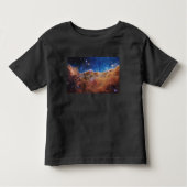 Cosmic Cliffs Carina Nebula Space Webb Telescope Kinder Shirts (Voorkant)