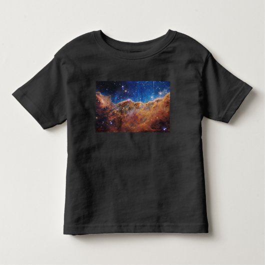 Cosmic Cliffs Carina Nebula Space Webb Telescope Kinder Shirts (Voorkant)