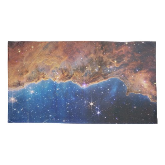 Cosmic Cliffs Carina Nebula Space Webb Telescope Kussensloop (Achterkant-Links)