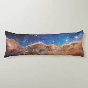 Cosmic Cliffs Carina Nebula Space Webb Telescope Lichaamskussen