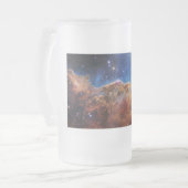 Cosmic Cliffs Carina Nebula Space Webb Telescope Matglas Bierpul (Voorkant links)