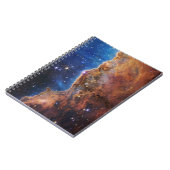Cosmic Cliffs Carina Nebula Space Webb Telescope Notitieboek (Linkerzijde)
