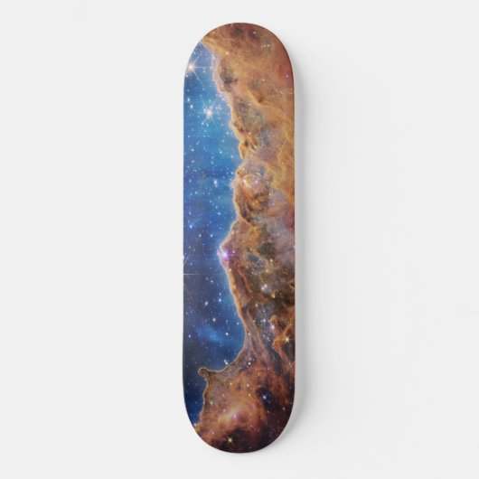 Cosmic Cliffs Carina Nebula Space Webb Telescope Persoonlijk Skateboard (Voorkant)