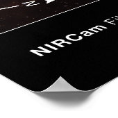 Cosmic Cliffs Carina Nebula Space Webb Telescope Poster (Hoek)