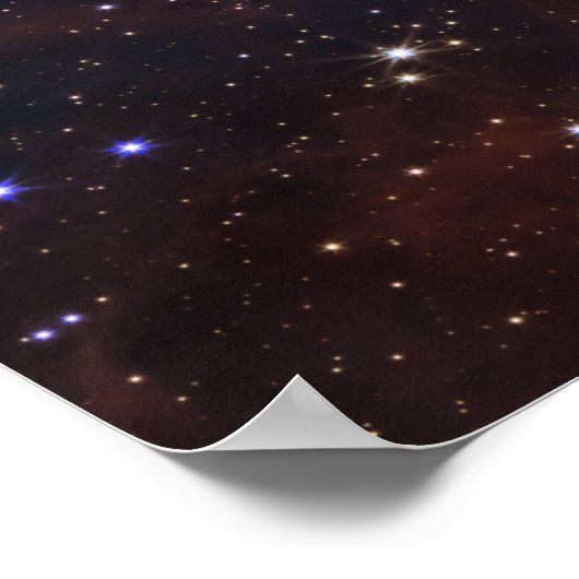 Cosmic Cliffs Carina Nebula Space Webb Telescope Poster (Hoek)