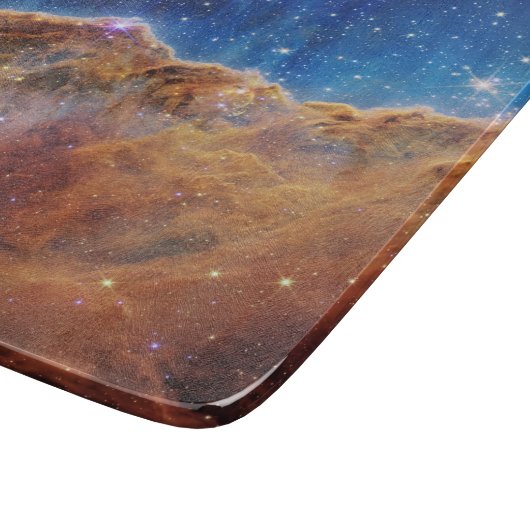 Cosmic Cliffs Carina Nebula Space Webb Telescope Snijplank (Hoek)