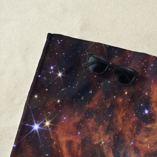 Cosmic Cliffs Carina Nebula Space Webb Telescope Strandlaken (In situ)