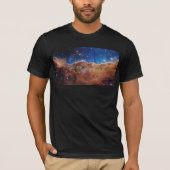 Cosmic Cliffs Carina Nebula Space Webb Telescope T-shirt (Voorkant)