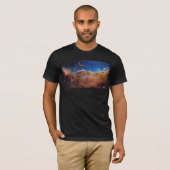 Cosmic Cliffs Carina Nebula Space Webb Telescope T-shirt (Voorkant volledig)