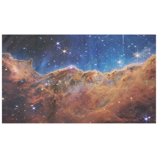 Cosmic Cliffs Carina Nebula Space Webb Telescope Tafelkleed (Voorkant (Horizontaal))