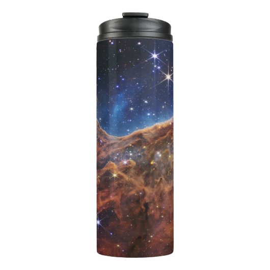 Cosmic Cliffs Carina Nebula Space Webb Telescope Thermosbeker (Voorkant)