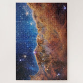 Cosmic Cliffs in Carina Nebula Space NASA Webb Legpuzzel (Verticaal)