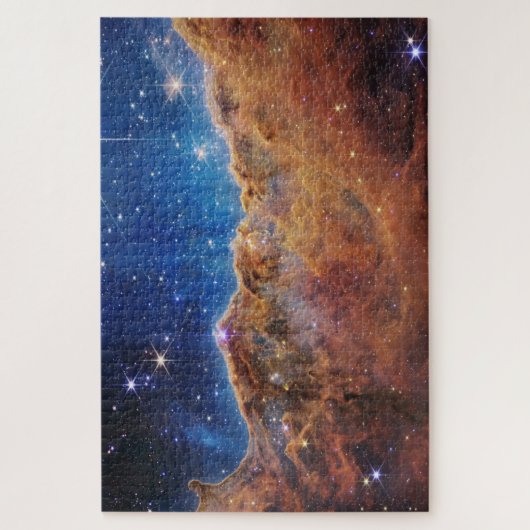 Cosmic Cliffs in Carina Nebula Space NASA Webb Legpuzzel (Verticaal)