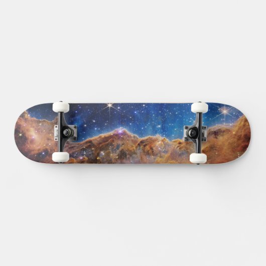 Cosmic Cliffs in Carina Nebula Space NASA Webb Persoonlijk Skateboard (Horizontaal)