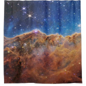 Cosmic Cliffs in de Carina Nebula Douchegordijn (Voorkant)