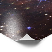 Cosmic Cliffs in de Carina Nebula Foto Afdruk (Hoek)