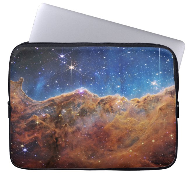 Cosmic Cliffs in de Carina Nebula Laptop Sleeve (Voorkant)