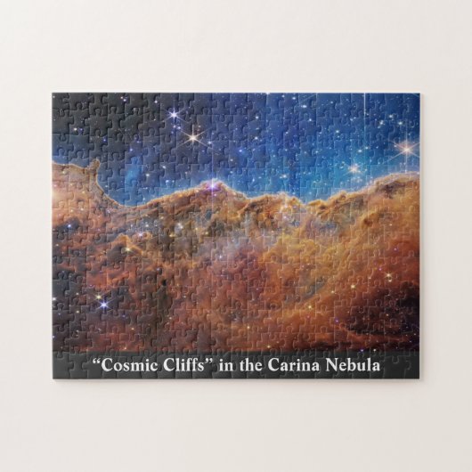 "Cosmic Cliffs" in de Carina Nebula Legpuzzel (Horizontaal)