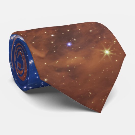 Cosmic Cliffs in de Carina Nebula Stropdas (Opgerold)