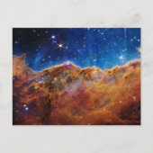 Cosmic Cliffs in de Carina Nebula van JWT Briefkaart (Voorkant)