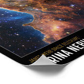 Cosmic Cliffs James Webb NASA Space Educational Poster (Hoek)