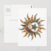 COSMIC CLOIC ABSTRACT BRIEFKAART (Voorkant / Achterkant)