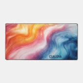 Cosmic Colors Abstract Bureaumat (Voorkant)