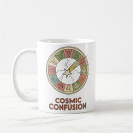 Cosmic Confusion Mug – Funny Astrology Gift  Koffiemok