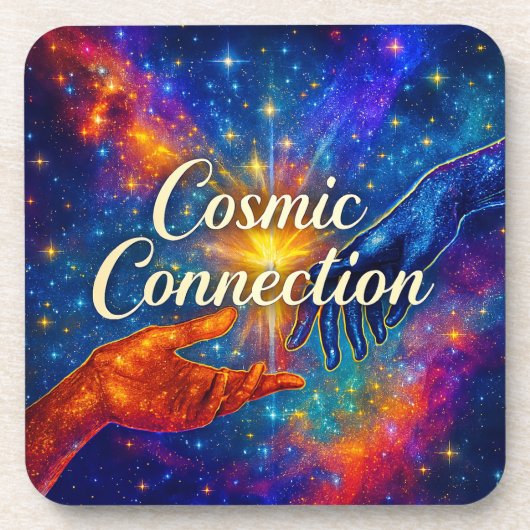 🪐 Cosmic Connection Onderzetter (Voorkant)