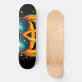 Cosmic Cool Jack-O-Space Persoonlijk Skateboard (Voorkant)