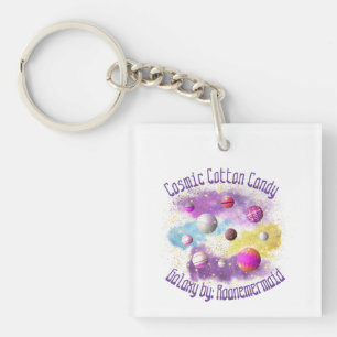 Cosmic Cotton Snoep Galaxy Sleutelhanger