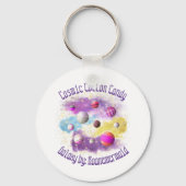 Cosmic Cotton Snoep Galaxy Sleutelhanger (Voorkant)